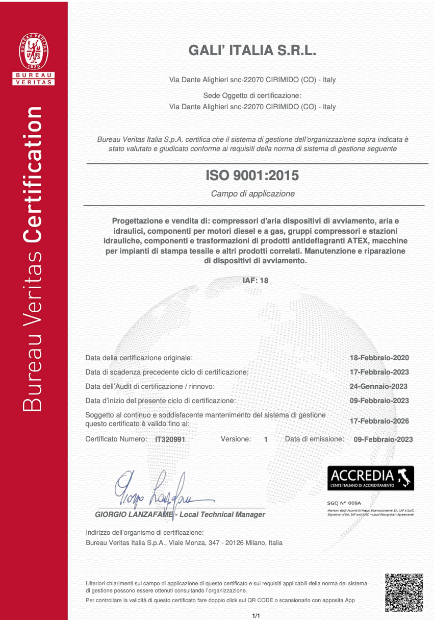 gali iso 9001