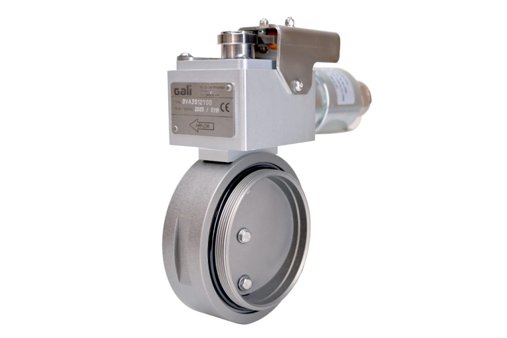 GALI Air intake shutdown butterfly valve series BV3 - BV5 Inches energized to open - ATEX